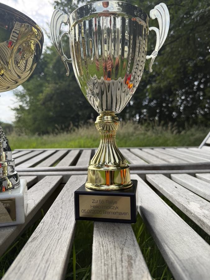 Pokal in Nahaufnahme